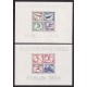 ALEMANIA 1936 Yv 4/5 SERIE COMPLETA DE HOJAS BLOQUES DEPORTES OLIMPICOS NUEVOS CON GOMA 130 €